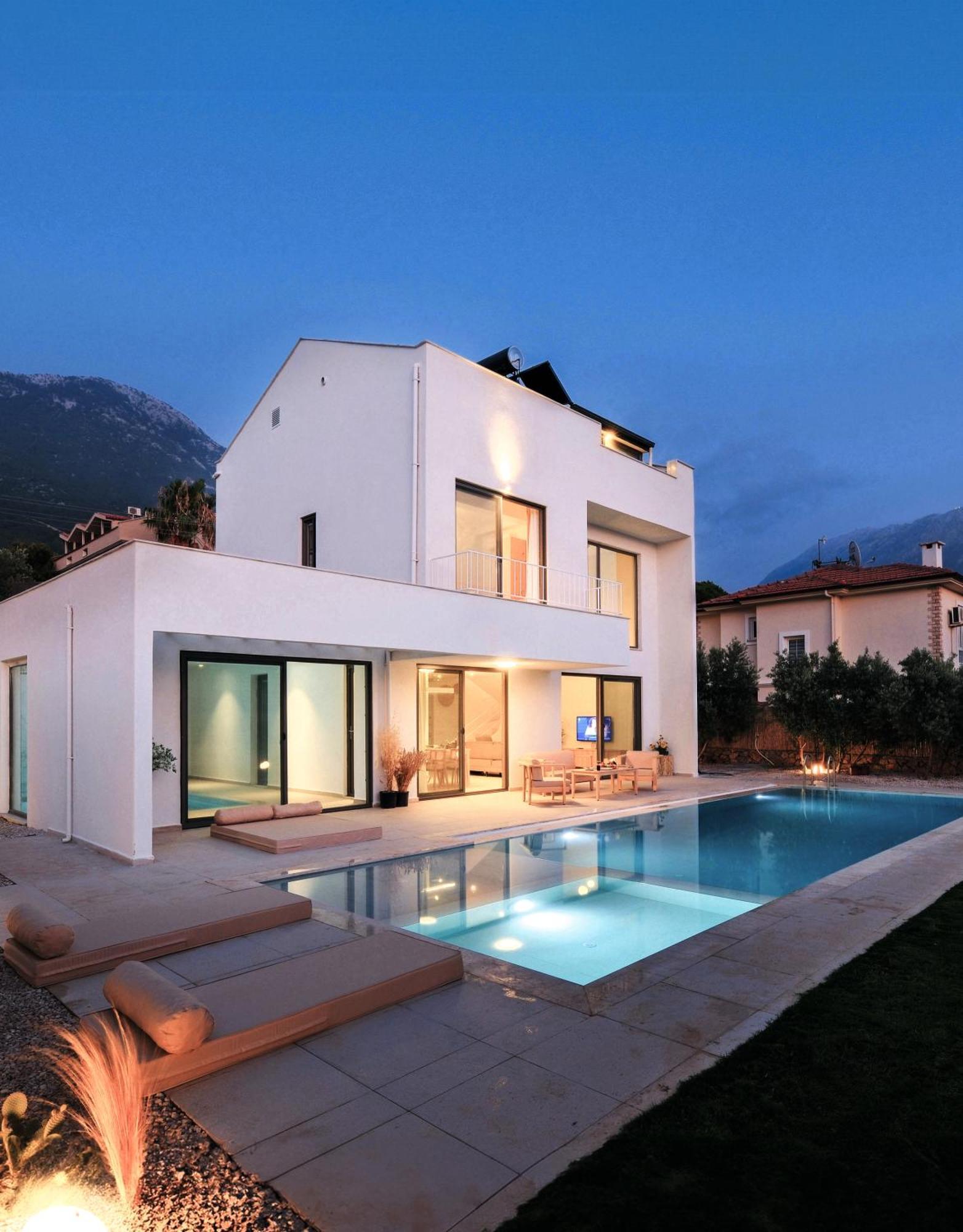 Villa Neo With 2 Private Pools, Bbq, Jacuzzi And Sauna Fethiye Exterior foto